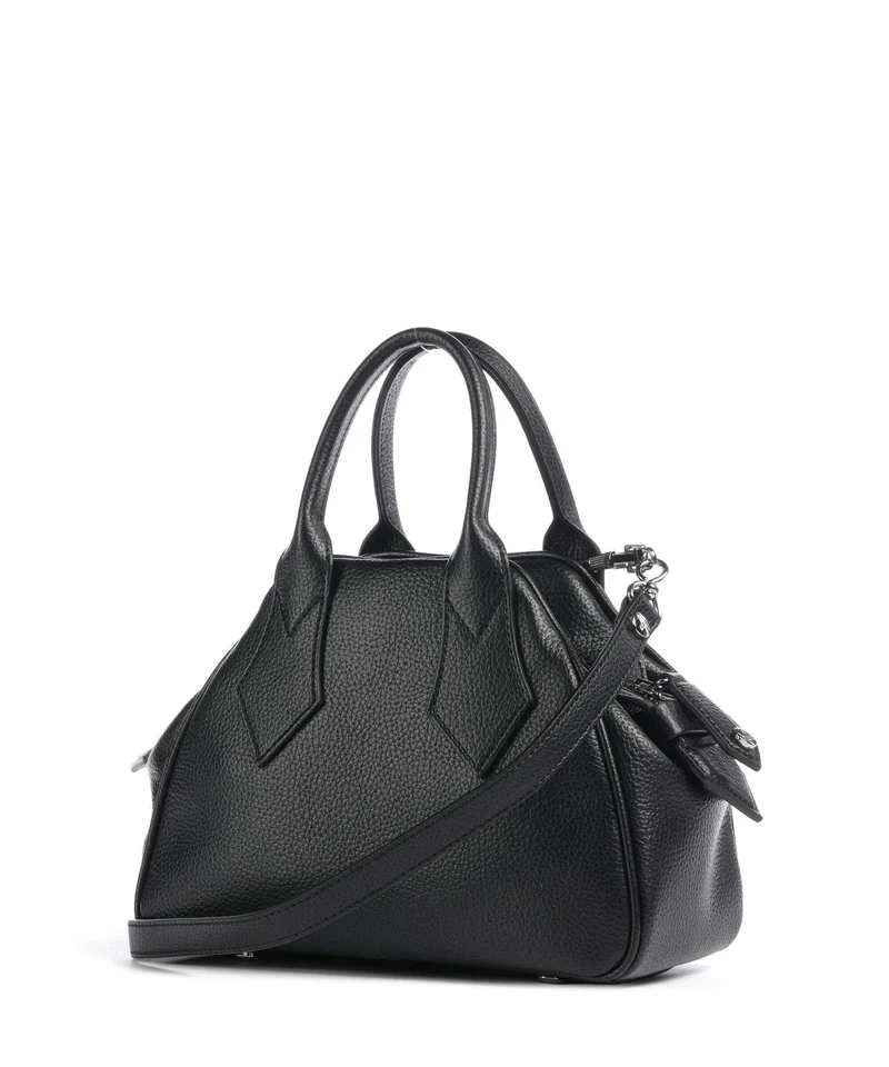 Vivienne Westwood Yasmine Grain Small Sac à main black