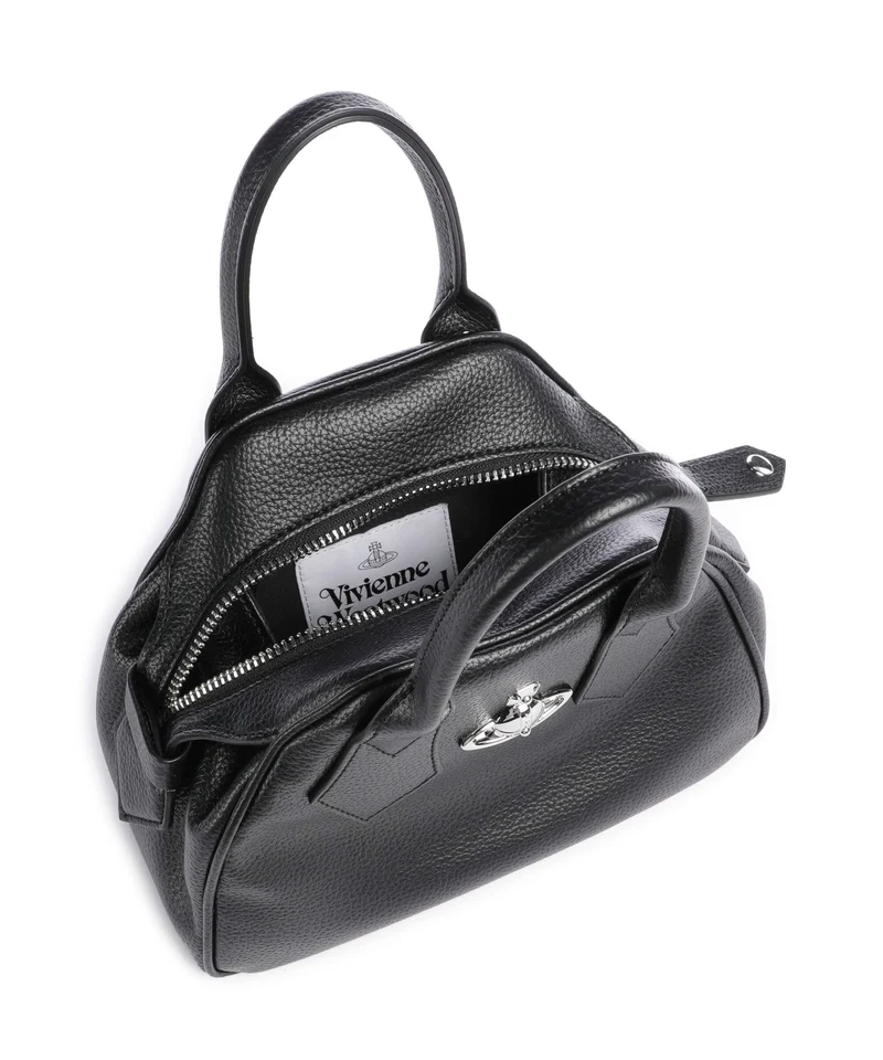 Vivienne Westwood Yasmine Grain Small Sac à main black