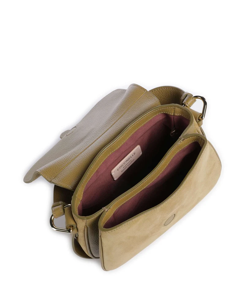 Coccinelle Mavery Suede Sac à main seagrass