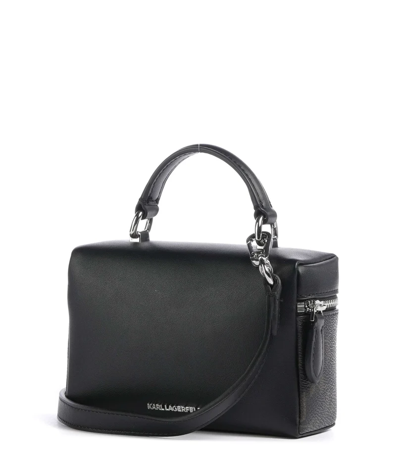 Karl Lagerfeld Ikon Monogram Small Sac bandoulière brown/kl mono
