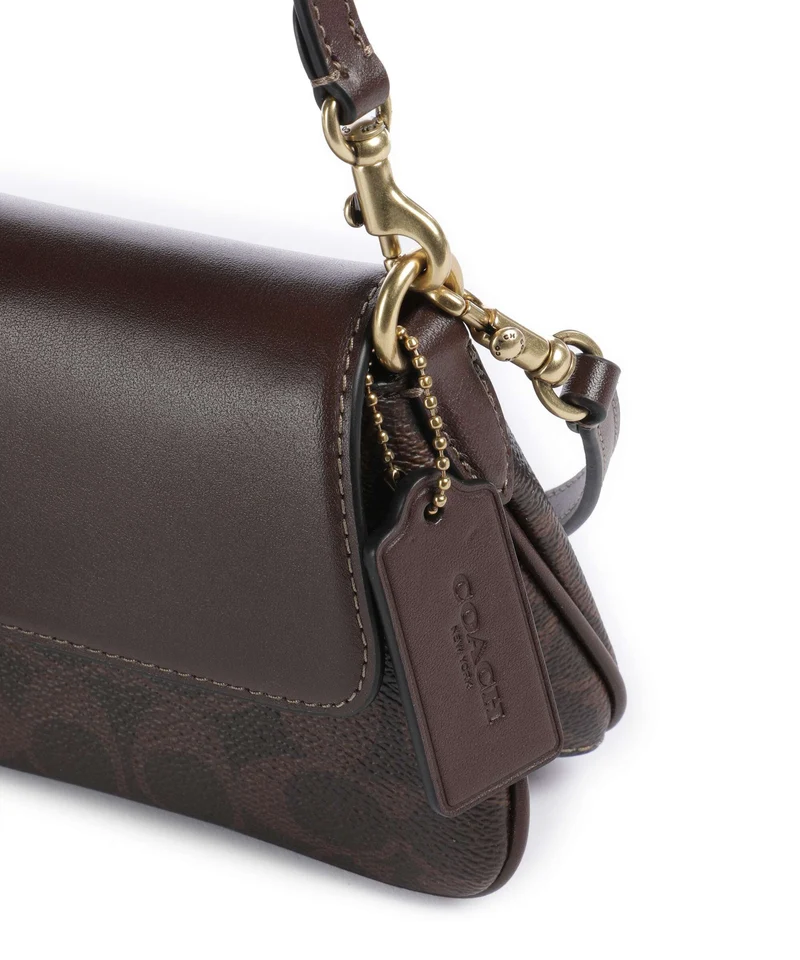Coach Jet Sac porté épaule maple