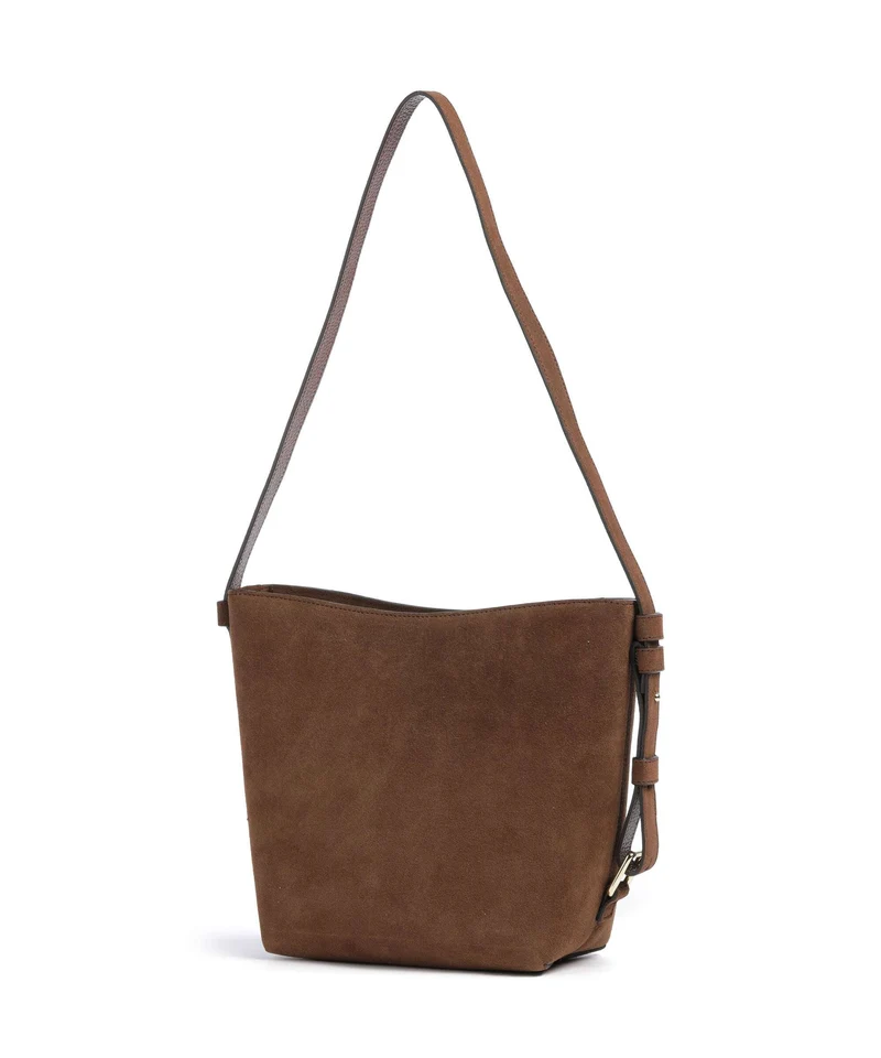 Abro Suede Cosmo Sac bandoulière wood