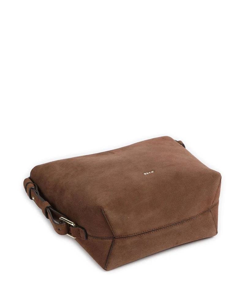 Abro Suede Cosmo Sac bandoulière wood