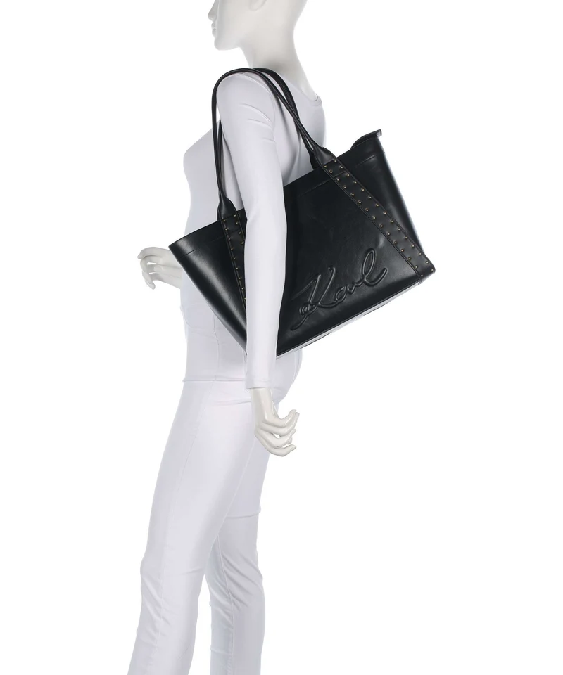 Karl Lagerfeld K/Ville Medium Cabas black/gold