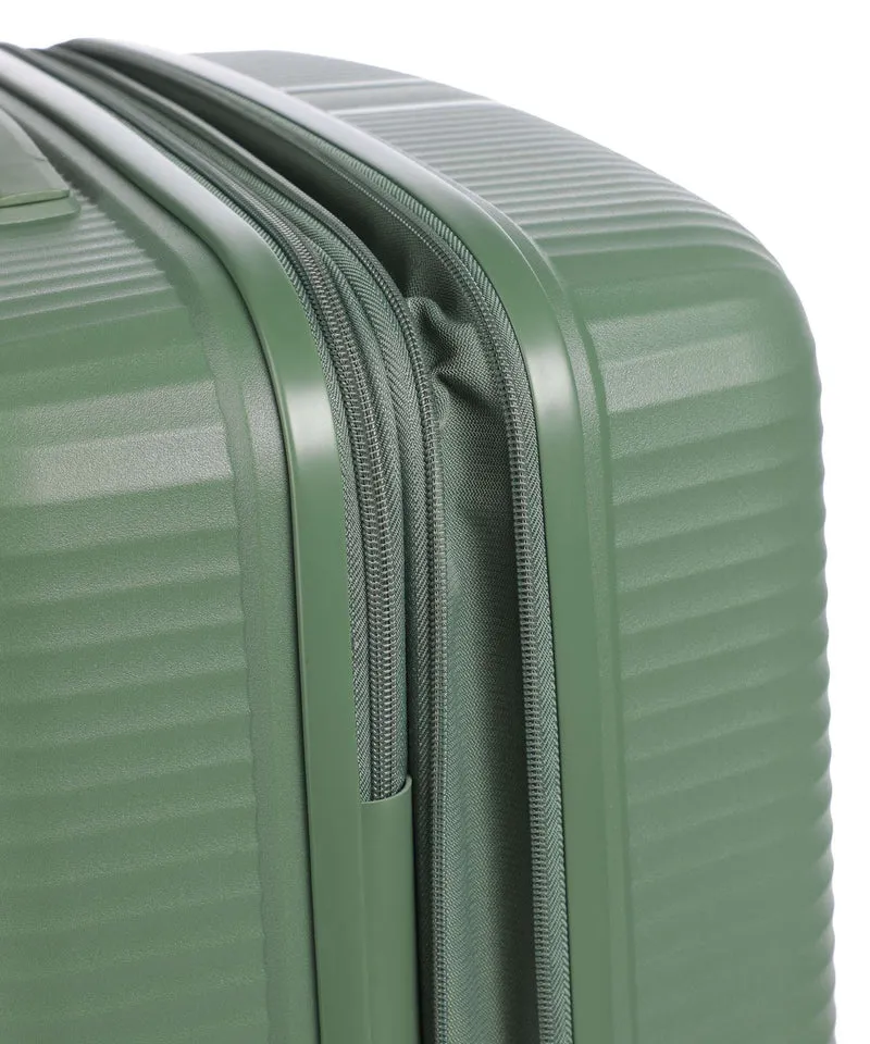 Travelite Air Stripe Slim Set de valise (4 roues) green