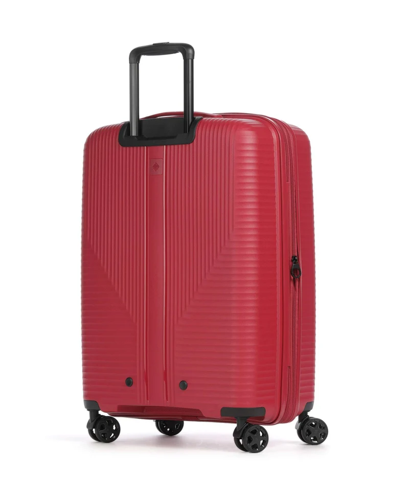 Travelite Air Stripe Slim Set de valise (4 roues) red