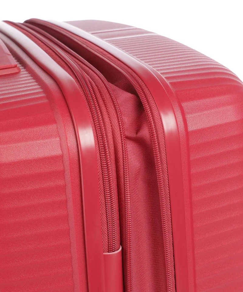 Travelite Air Stripe Slim Set de valise (4 roues) red