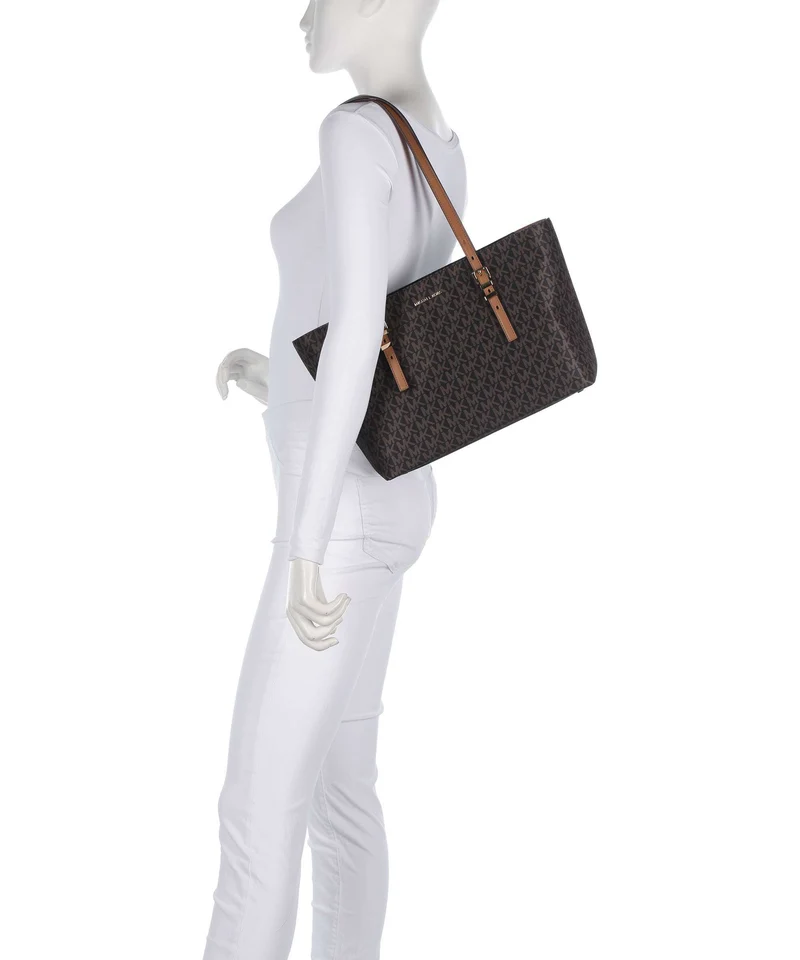 Michael Kors Quinn Medium Cabas brown/acorn