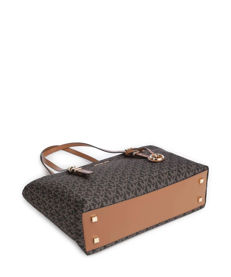 Michael Kors Quinn Medium Cabas brown/acorn