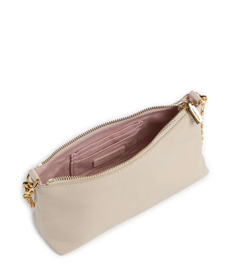 Coccinelle Aura Sac porté épaule sandshell
