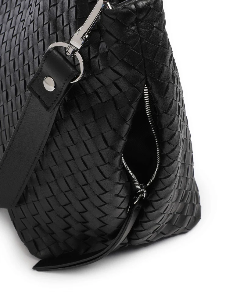 Abro Piuma Ebony Sac fourre-tout black/nickel
