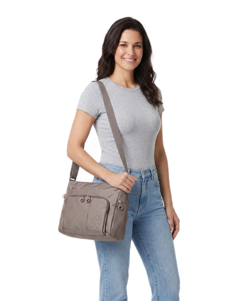 Mandarina Duck MD20 Sac bandoulière taupe