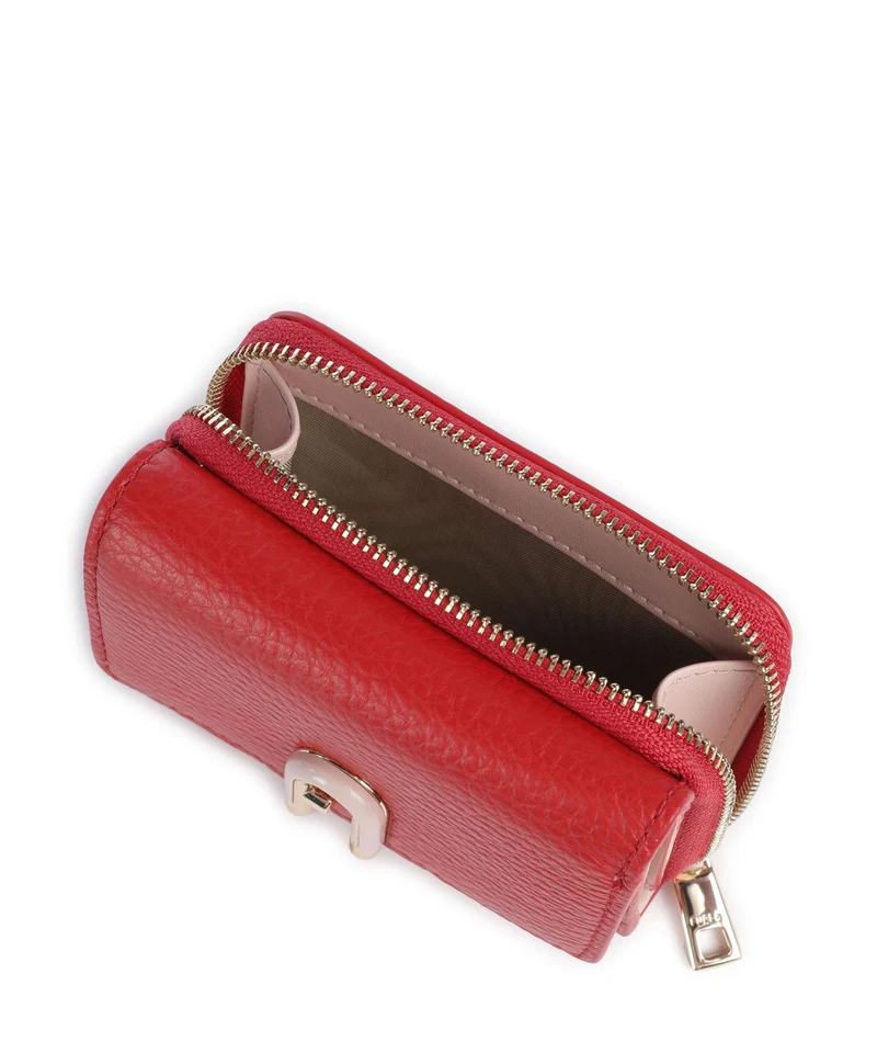 Furla Idea Portefeuille red/azalea
