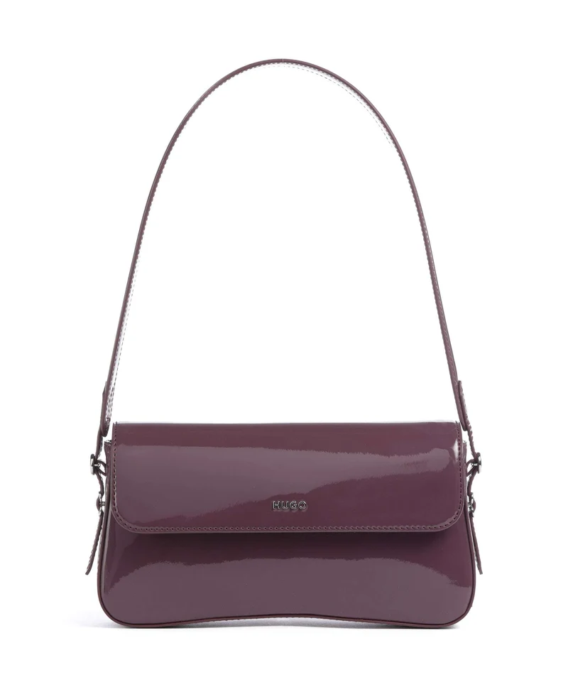 Hugo Syndra Sac porté épaule dark purple