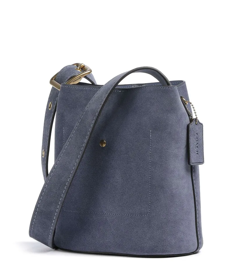 Coach Bleecker 21 Sac seau light denim