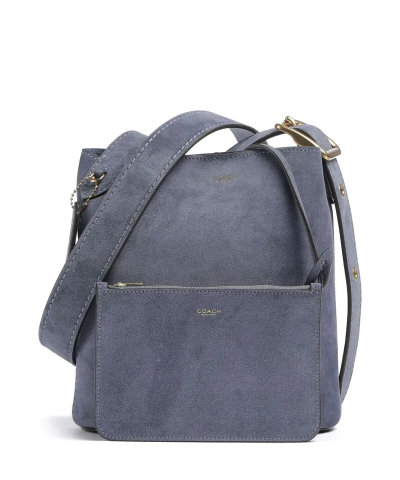 Coach Bleecker 21 Sac seau light denim