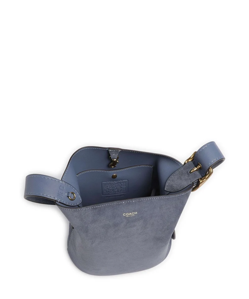 Coach Bleecker 21 Sac seau light denim