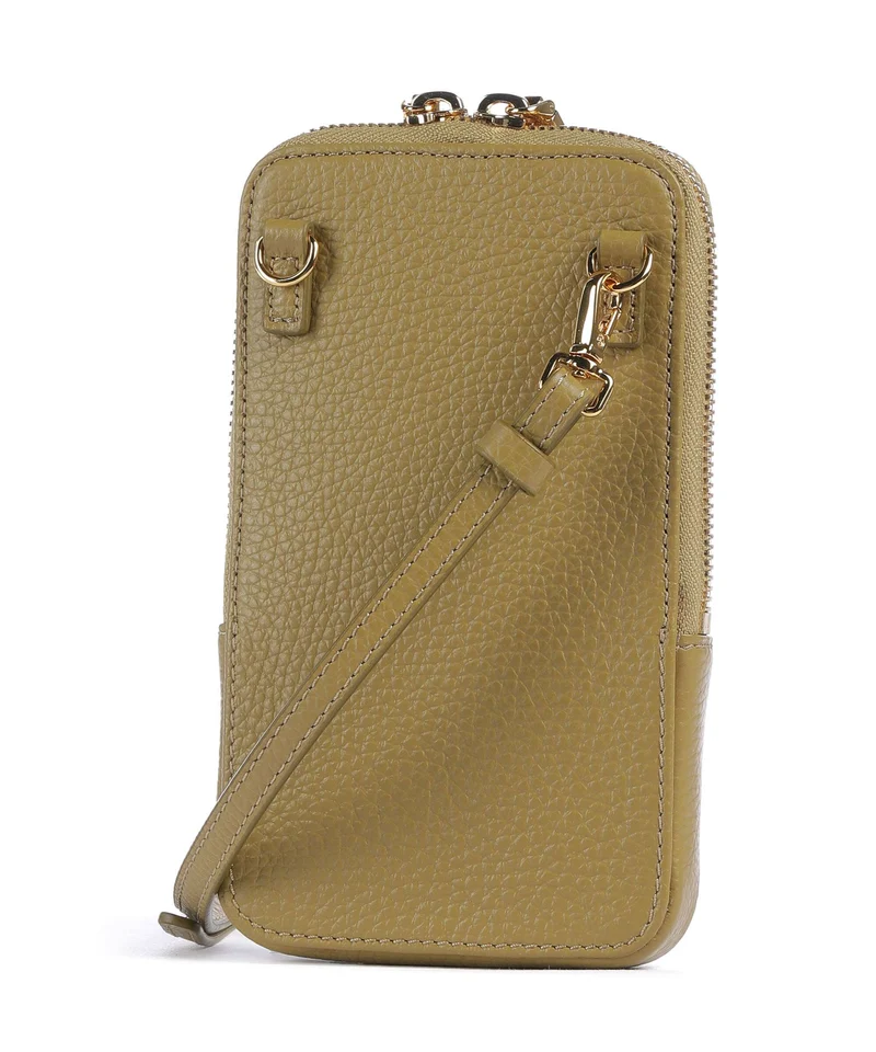 Coccinelle Flor Pochette telephone seagrass