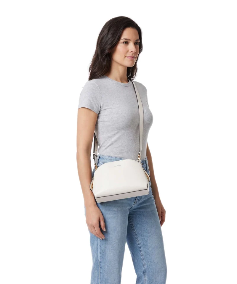Coccinelle Tylde Calf Sac bandoulière pearl