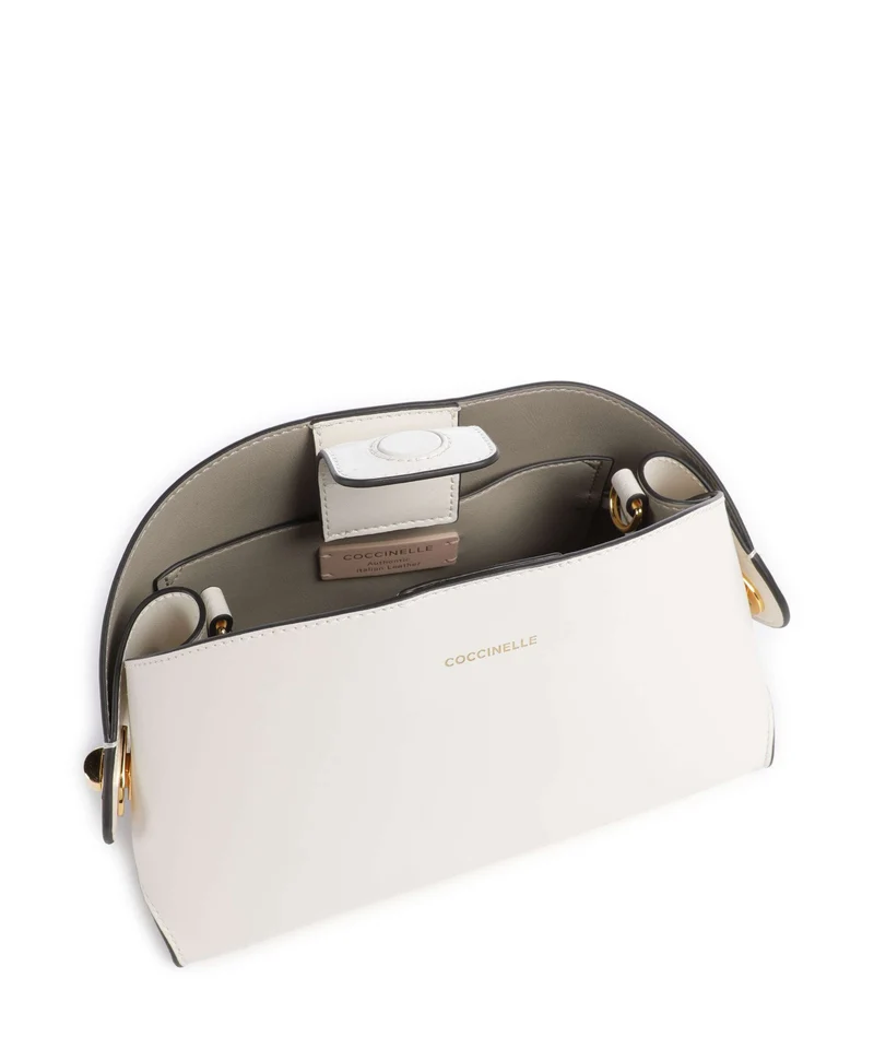 Coccinelle Tylde Calf Sac bandoulière pearl