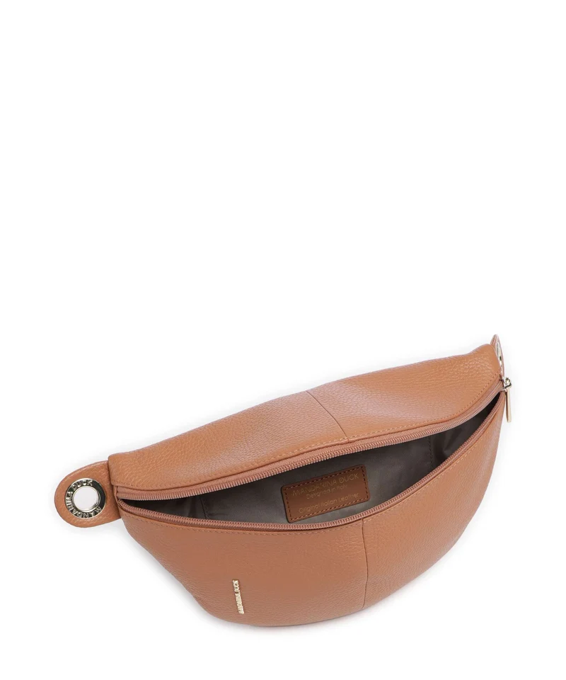 Mandarina Duck Mellow Leather Sac banane pecan nut