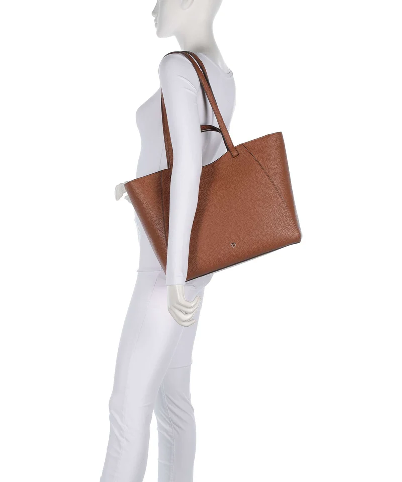 Aigner Pura L Cabas cognac brown