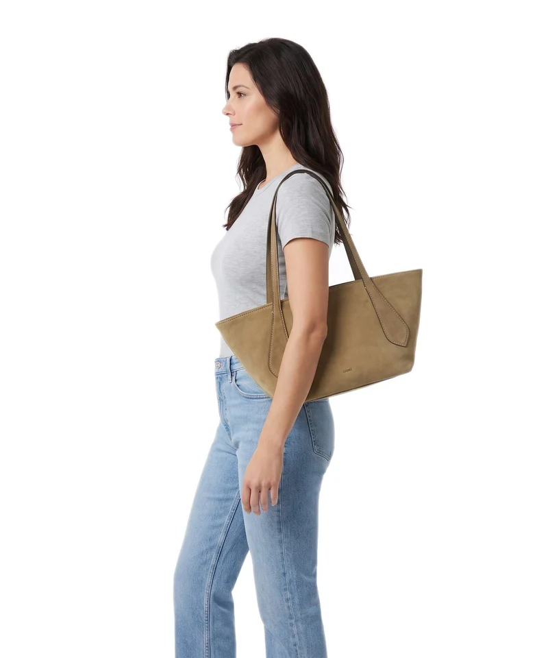 Abro Suede Carina Cabas mud