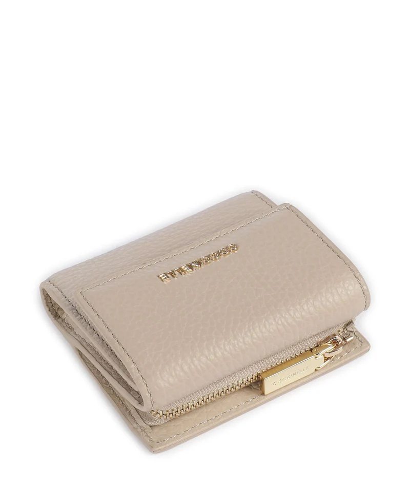 Coccinelle Metallic Soft Portefeuille sandshell