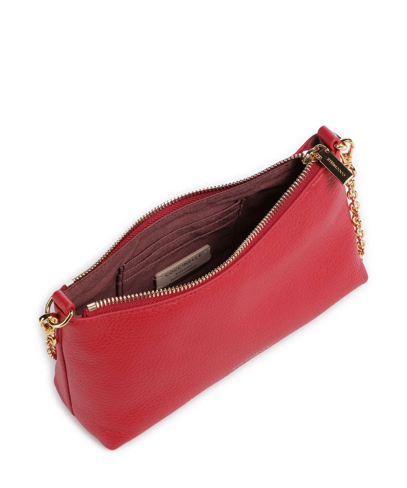 Coccinelle Aura Sac porté épaule scarlet