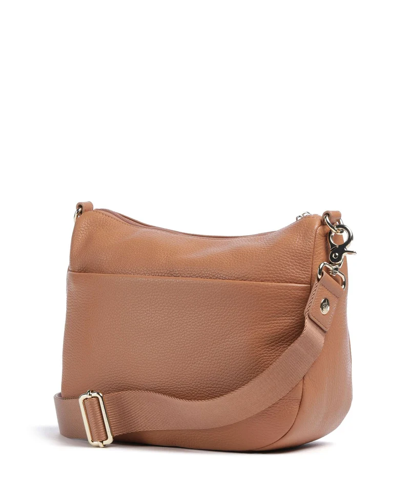 Mandarina Duck Mellow Leather Sac bandoulière pecan nut