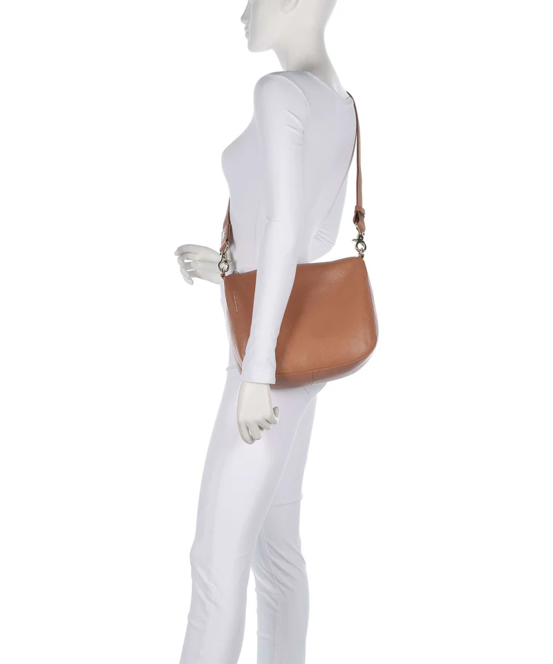 Mandarina Duck Mellow Leather Sac bandoulière pecan nut