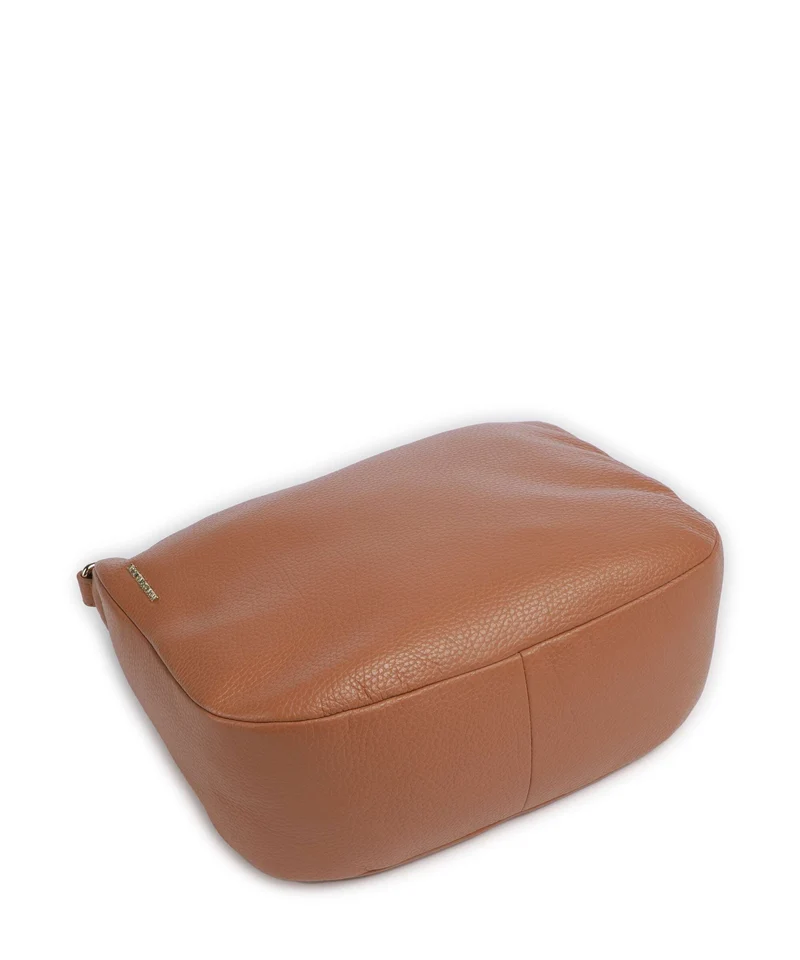 Mandarina Duck Mellow Leather Sac bandoulière pecan nut