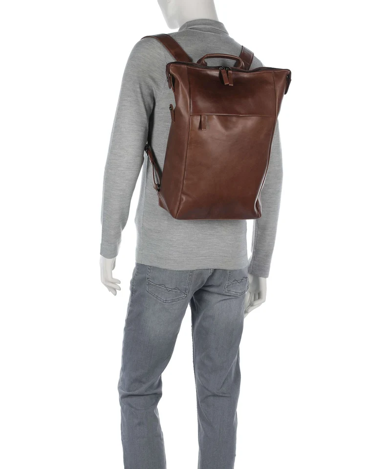 Harold's Caugio Sac à dos d'ordinateur cognac