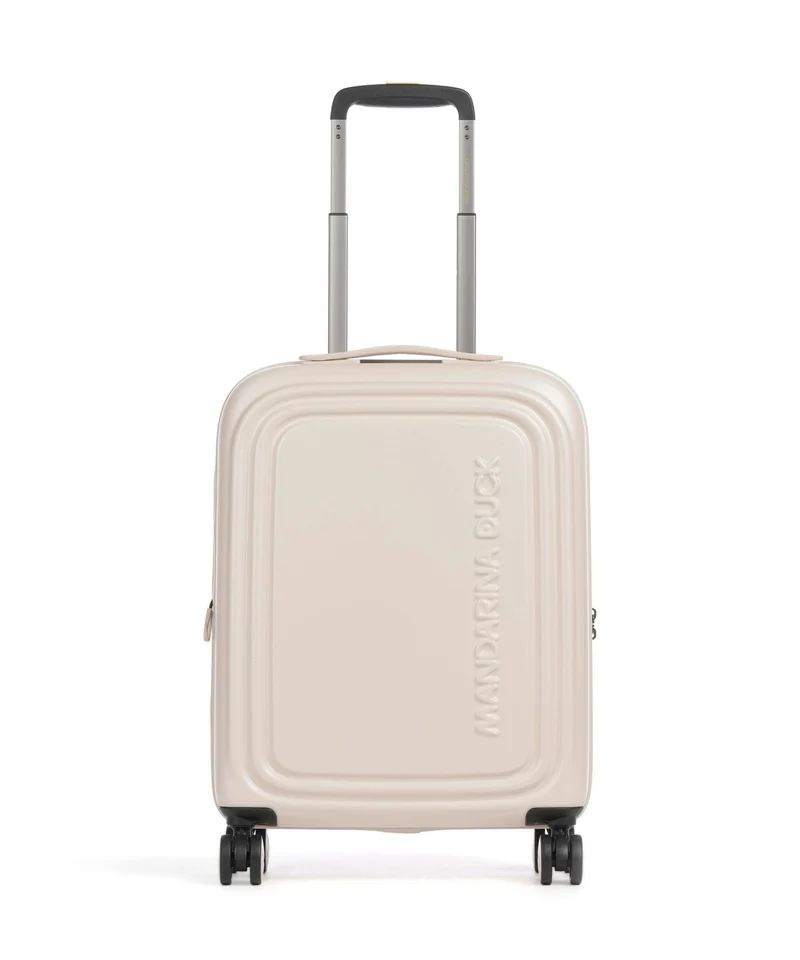 Mandarina Duck Logoduck+ Valise 4 roues white mocha