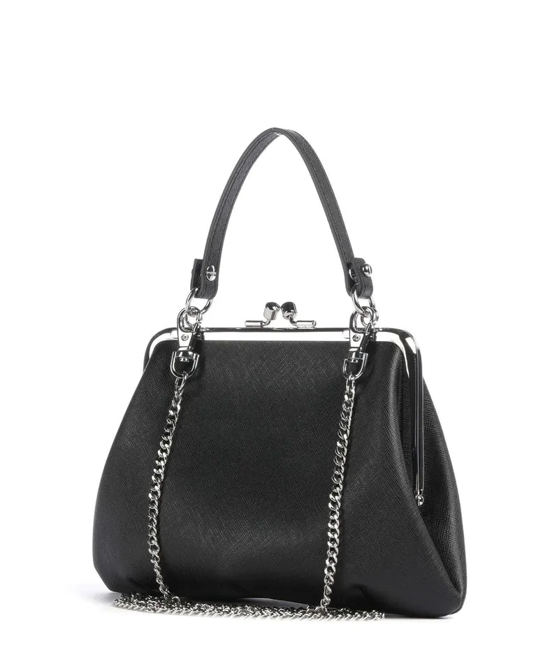 Vivienne Westwood Granny Frame Saffiano Sac à main black
