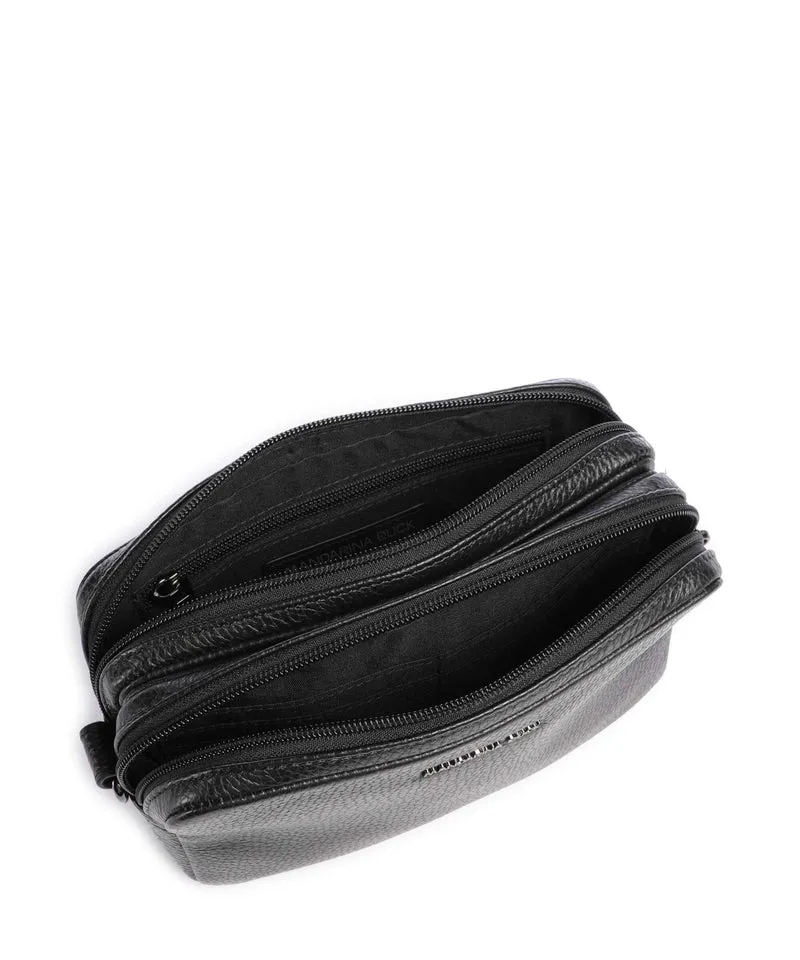 Mandarina Duck Mellow Leather Sac bandoulière nero