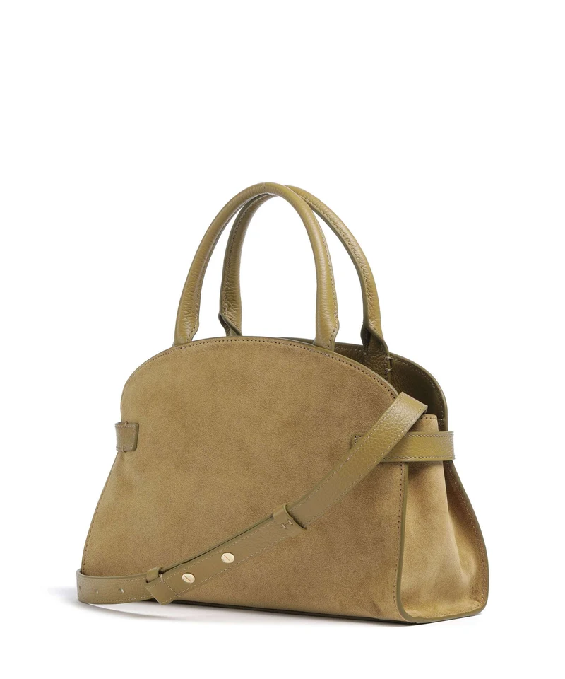 Coccinelle Sabine Suede Sac à main seagrass