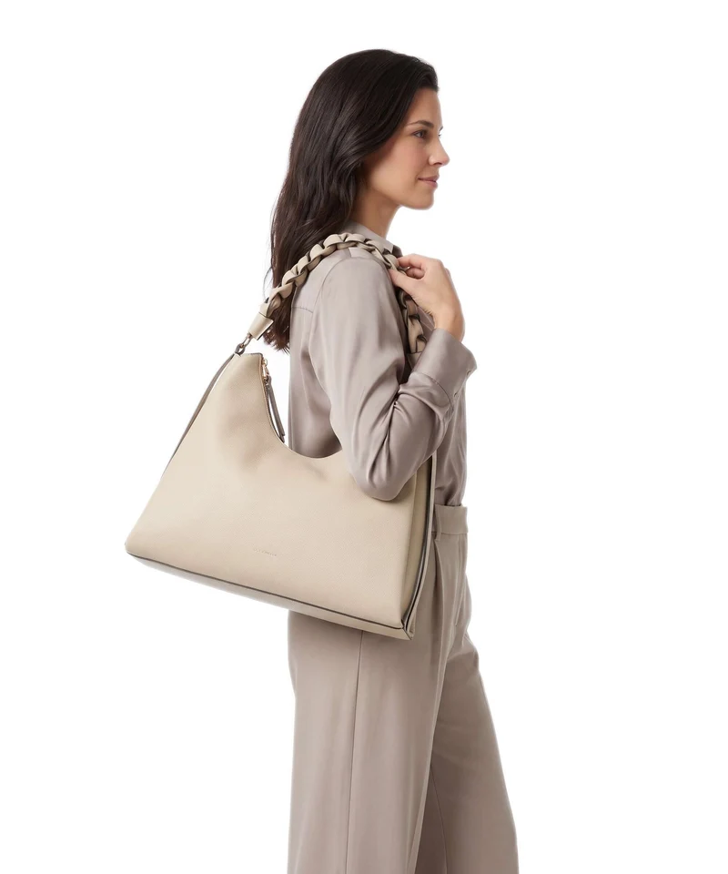 Coccinelle Boheme Grana Double Sac fourre-tout sandshell/seagrass