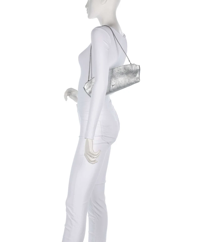 Abro Mimosa Ballroom Sac porté épaule silver