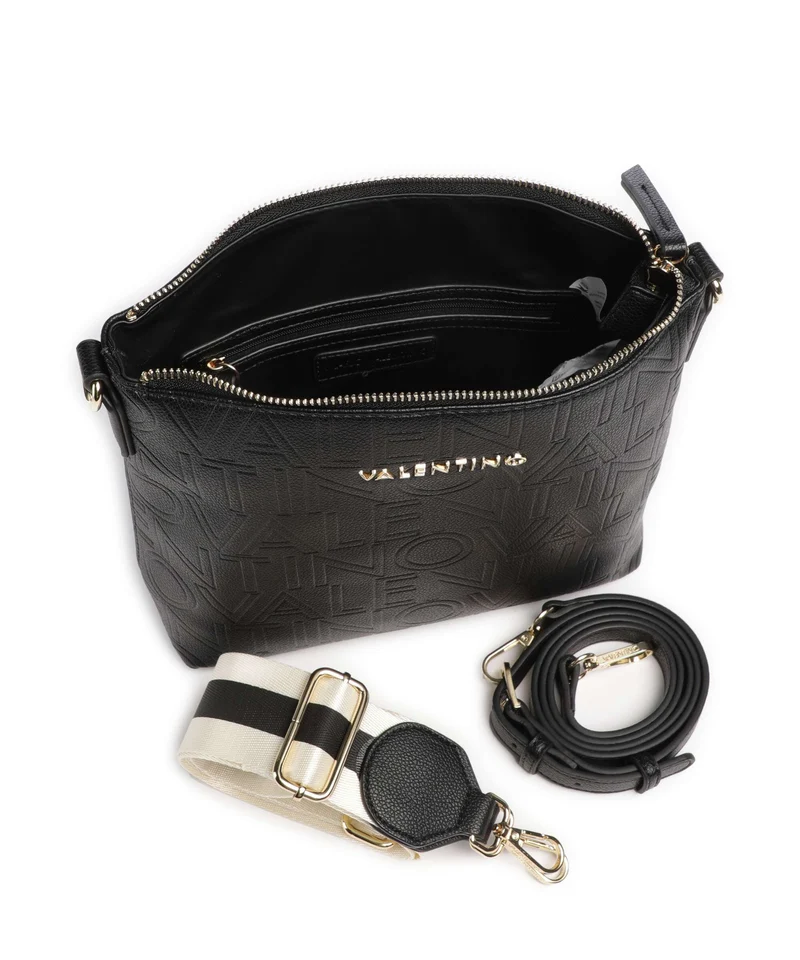 Valentino Bags Pansy Sac bandoulière nero