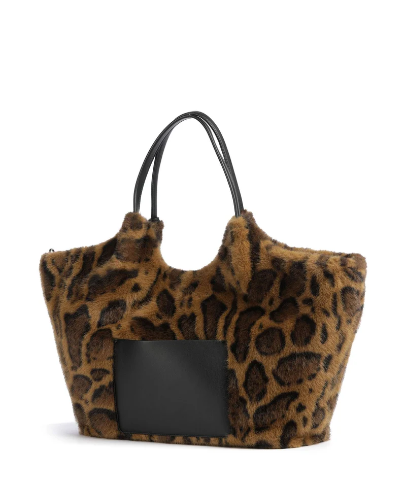 DKNY Paula Large Cabas leopard
