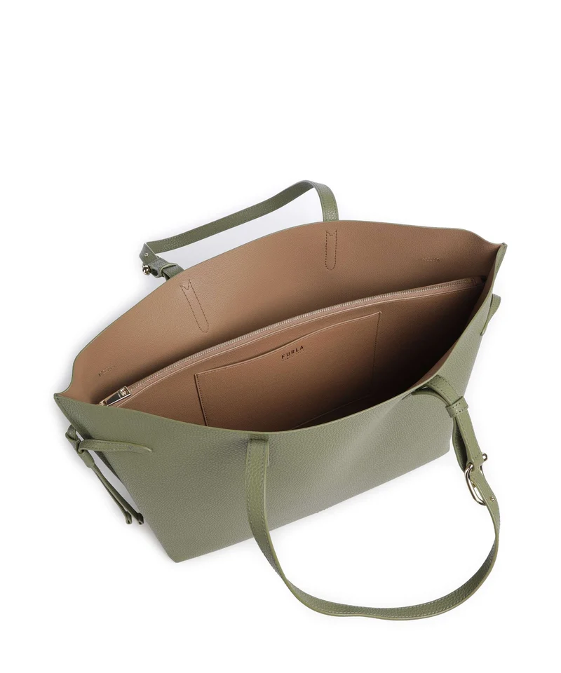 Furla Ava L Cabas avocado/toffee