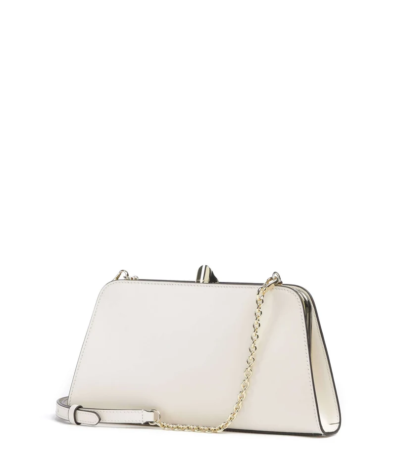 Coccinelle Liv Calf Sac bandoulière pearl