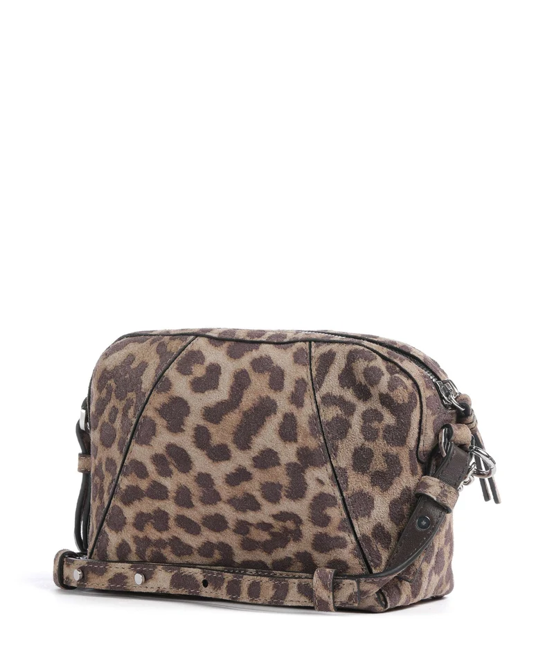 Les Visionnaires Lynn Cozy Chain Sac bandoulière leo print