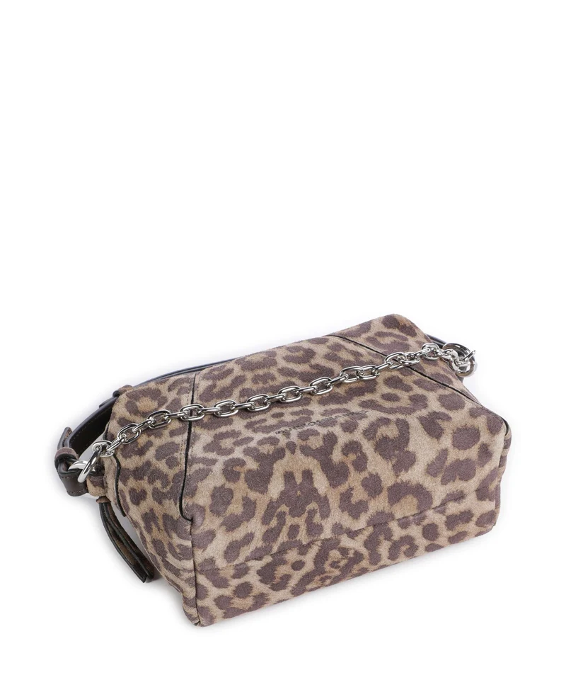 Les Visionnaires Lynn Cozy Chain Sac bandoulière leo print