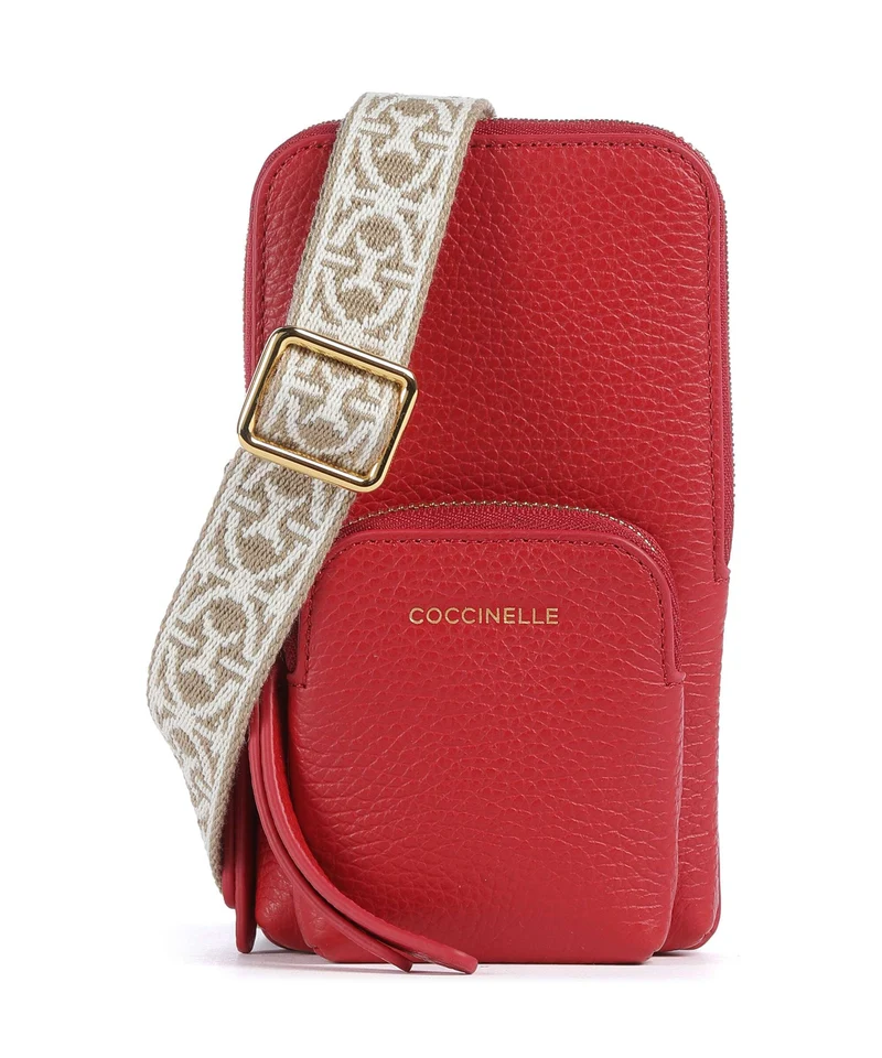 Coccinelle Pixie Pochette telephone scarlet