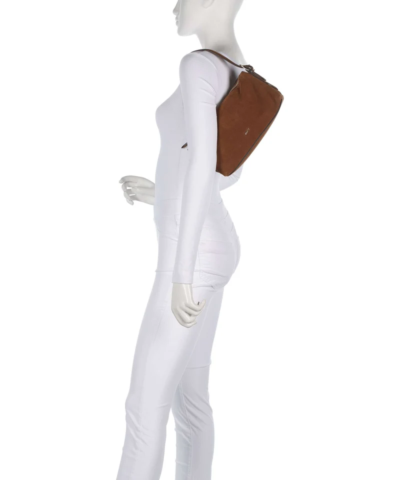 Abro Suede Carina Sac porté épaule cuoio