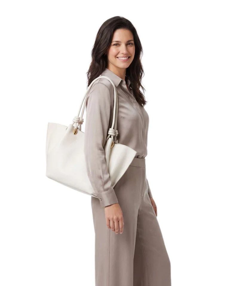 Coccinelle Finn Sac fourre-tout pearl