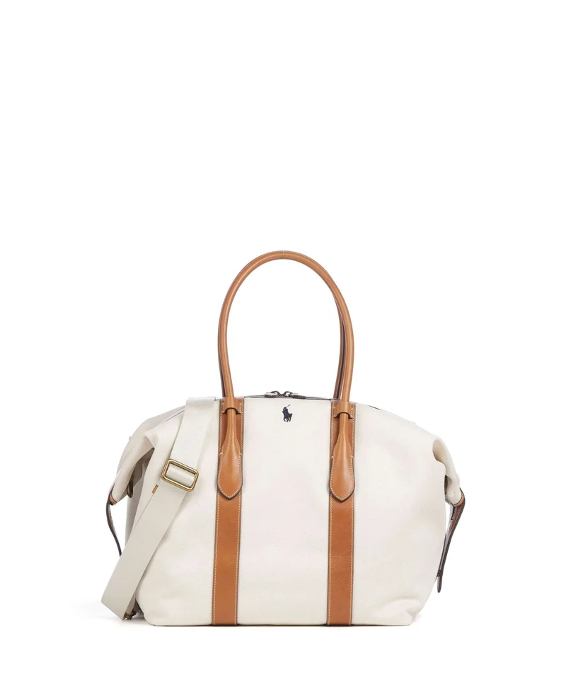 Polo Ralph Lauren Bellport Extra Large Sac week-end natural/cuoio