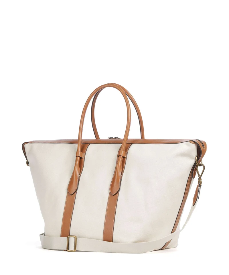Polo Ralph Lauren Bellport Extra Large Sac week-end natural/cuoio